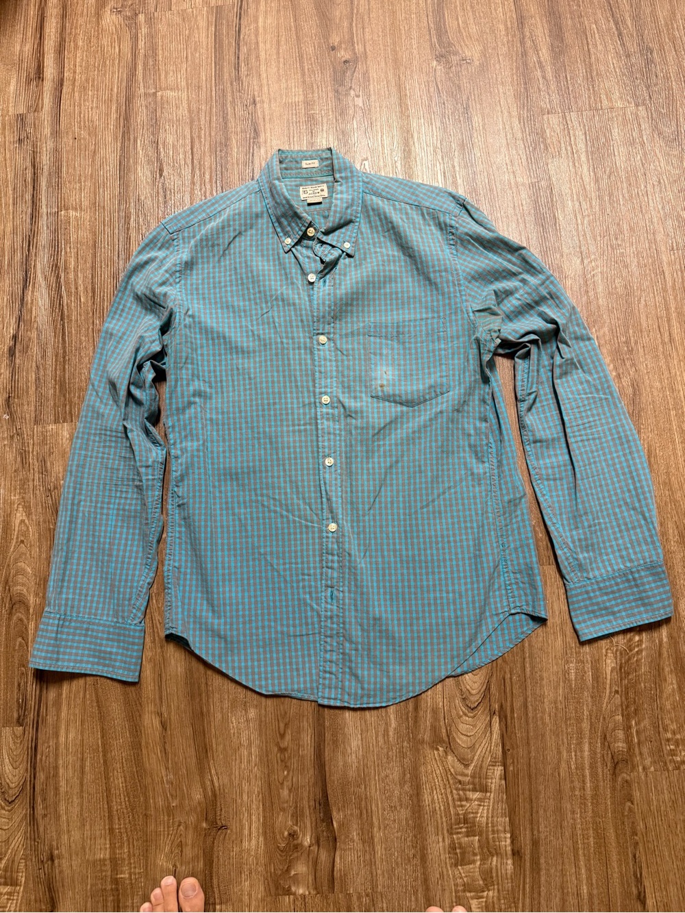 J. Crew Men’s Button-Down Plaid Men's Shirt